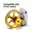 Extruder Getriebe Bambu Lab Nano beschichtet gehärteter Stahl – Farbe for x1 p1 series