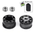 Extruder-Getriebe Ganzmetall für Creality K2 Plus DLC-Mantel – Farbe Black with sock