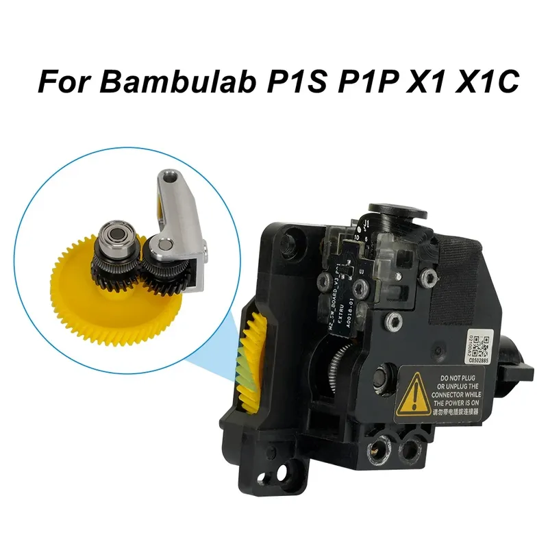 Extruder-Getriebe gehärteter Stahl für Bambulab P1S P1P X1 X1C