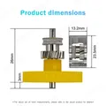 Extruder-Getriebe-Kit vernickelt DLC für Bambu Lab P2S – 2