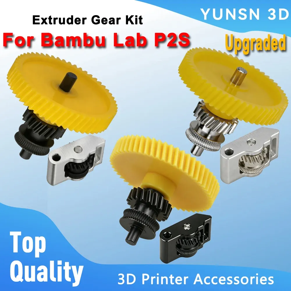Extruder-Getriebesatz aus gehärtetem Stahl für Bambulab P2S