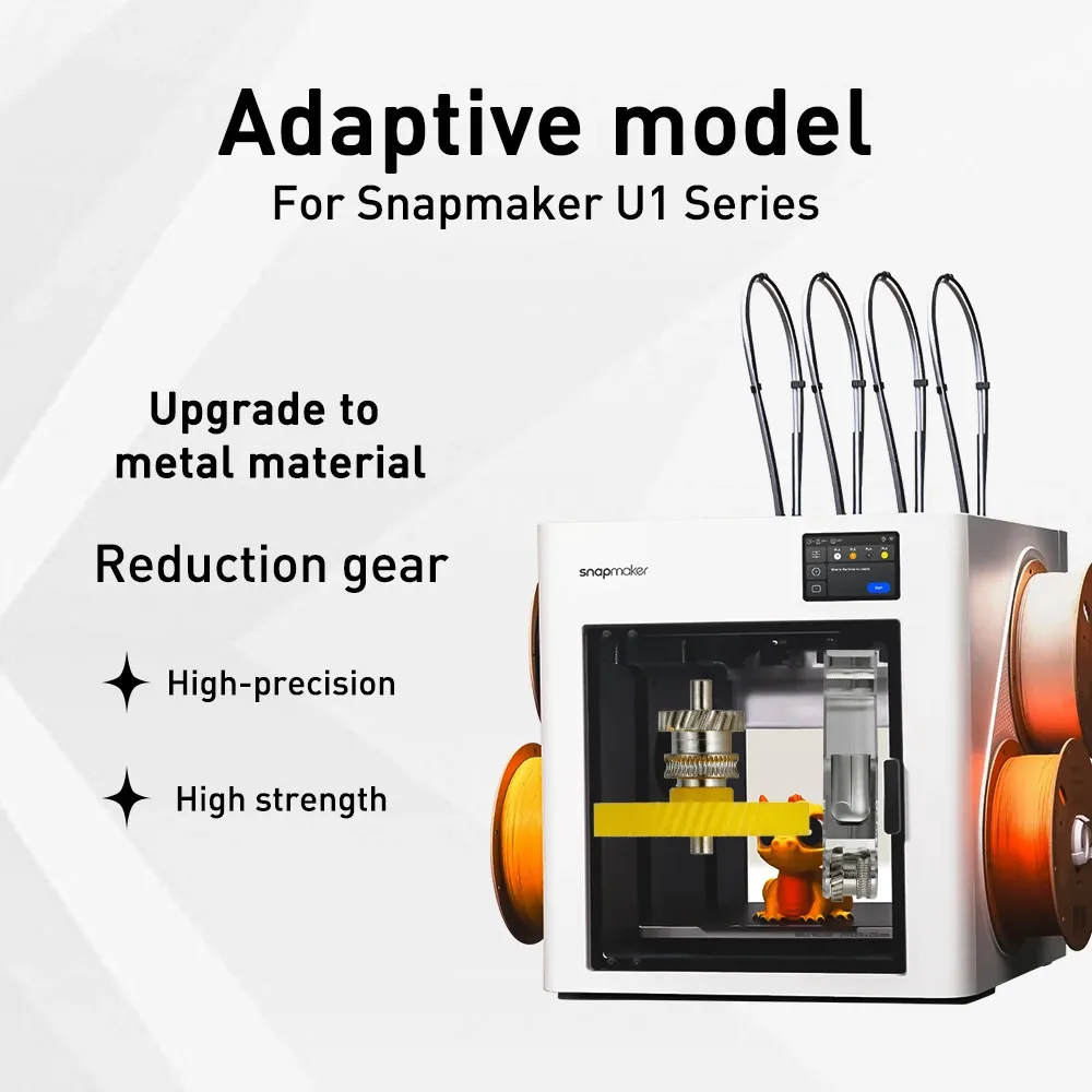 Extruder-Getriebesatz gehärteter Stahl Nano-Beschichtung für Snapmaker U1