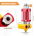 Extruder-Hot-End-Kit mit Aluminium-Heizblock für Ender 3 CR10 – 2