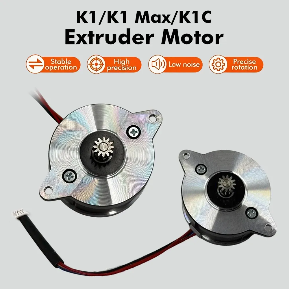 Extruder-Schrittmotor mit 12-Zahn-Getriebe für Creality K1 Serie