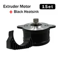 Extruder-Schrittmotor mit 12-Zahn-Getriebe für Creality K1 Serie – Farbe With Black Heatsink