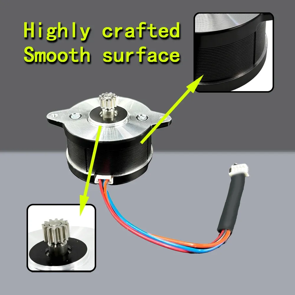Extruder-Schrittmotor mit 12-Zahn-Getriebe für Creality K1 Serie