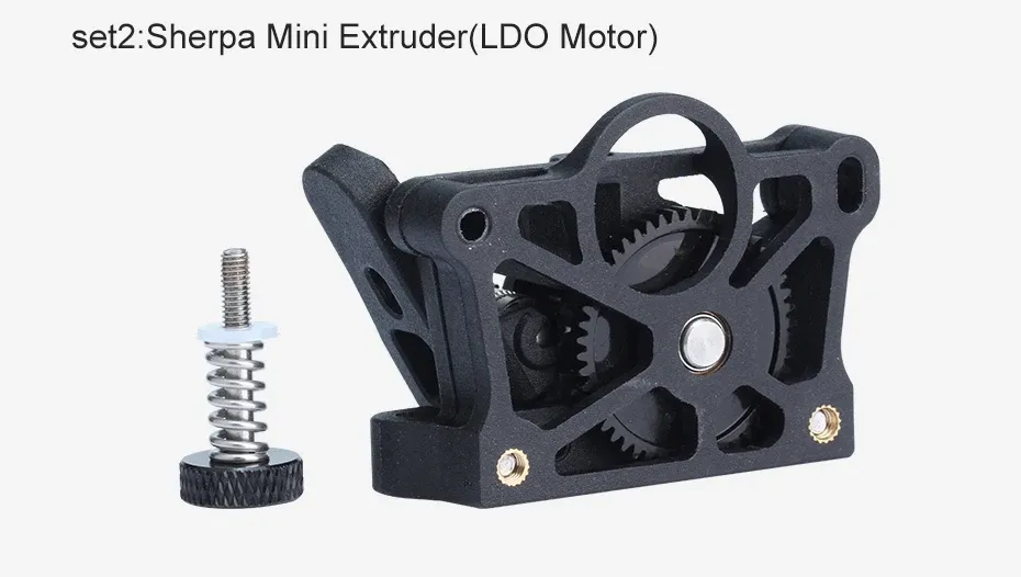 Extruder Sherpa MINI LDO MOONS leicht für Ender3 CR10