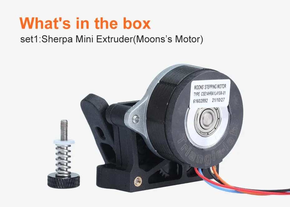 Extruder Sherpa MINI LDO MOONS leicht für Ender3 CR10
