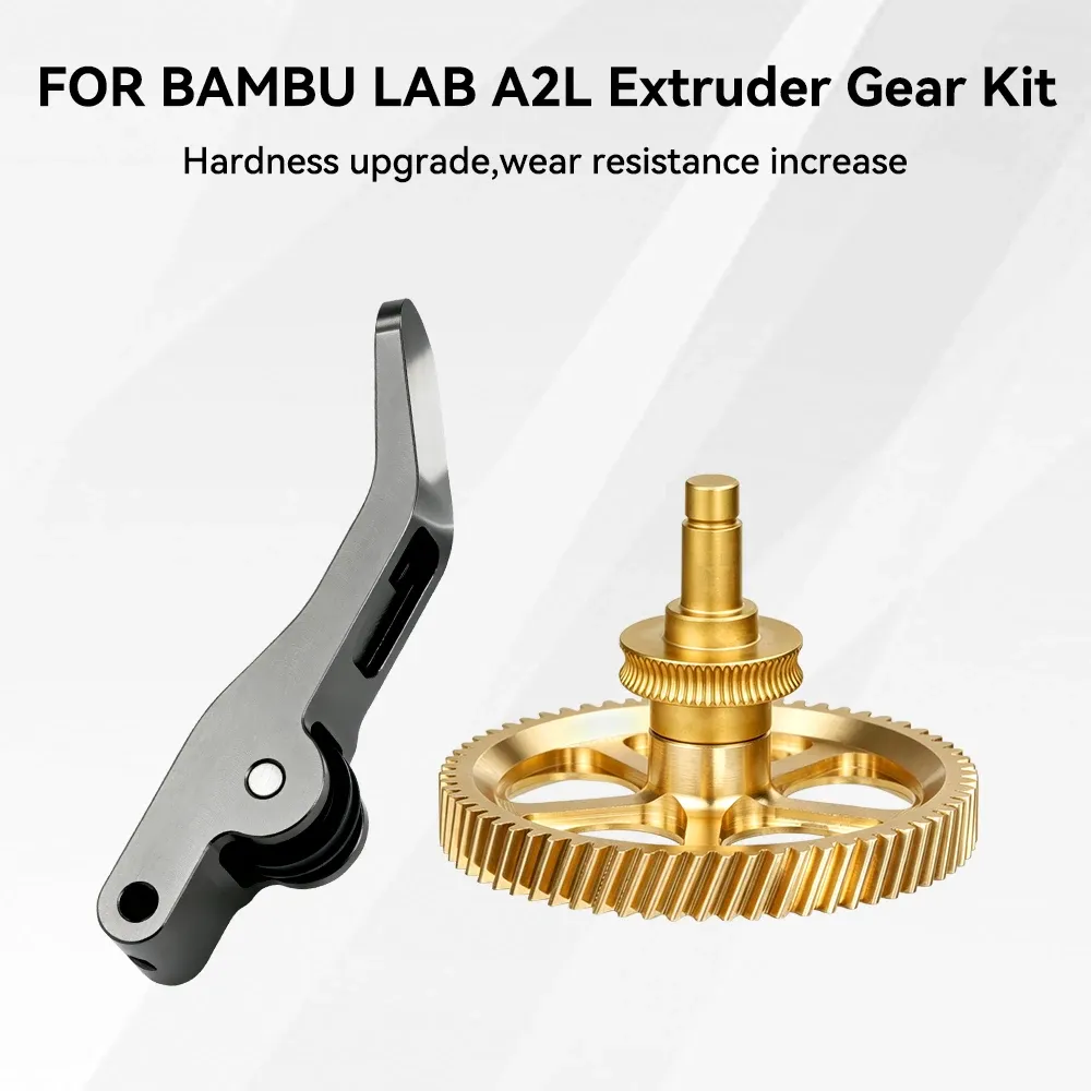 Extruder-Zahnrad-Upgrade aus Vollmetall für Bambu Lab A1 A1 Mini A2L