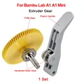 Extruder-Zahnrad-Upgrade aus Vollmetall für Bambu Lab A1 A1 Mini A2L – Farbe A1 Gear plastic
