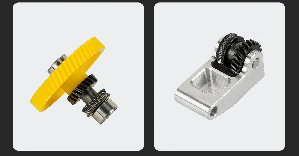 Extrudergetriebe aus gehärtetem Stahl für Bambu Lab p1p x1 x1c