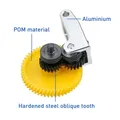 Extrudergetriebe aus gehärtetem Stahl für Bambu Lab p1p x1 x1c – Farbe Gear handle kit