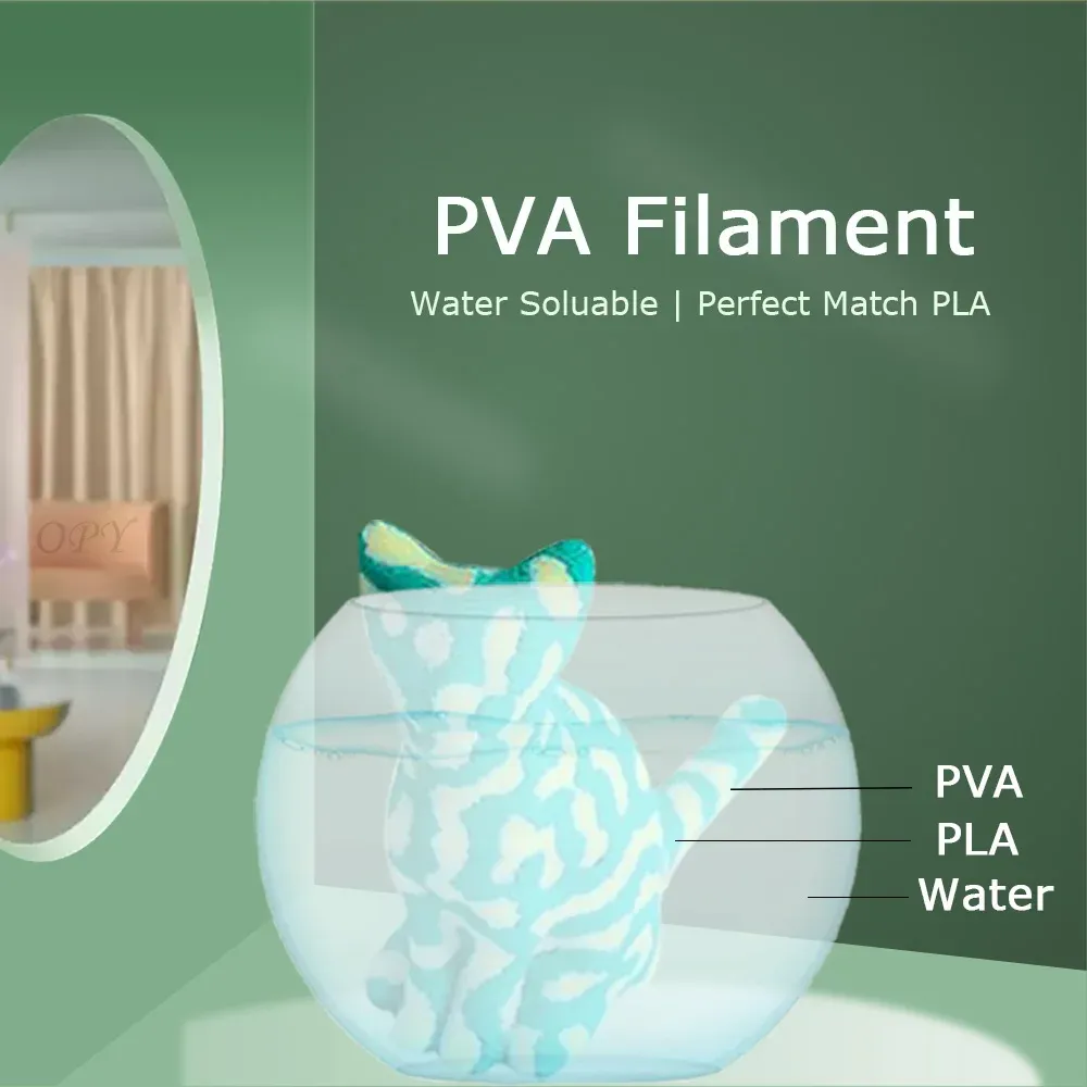 Filament 100 g PVA PLA Nylon ASA PC TPU Seide