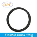Filament 100 g PVA PLA Nylon ASA PC TPU Seide – Farbe Flexible Black 100g