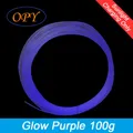 Filament 100 g PVA PLA Nylon ASA PC TPU Seide – Farbe Glow Purple 100g