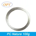 Filament 100 g PVA PLA Nylon ASA PC TPU Seide – Farbe PC Nature 100g