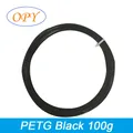 Filament 100 g PVA PLA Nylon ASA PC TPU Seide – Farbe PETG Black 100g