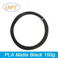 Filament 100 g PVA PLA Nylon ASA PC TPU Seide – Farbe PLA Matte Black 100g