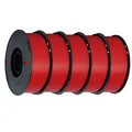 Filament ABS 5kg hohe Festigkeit Zähigkeit Schwarz Weiß – Farbe ABS Red 5kg