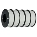 Filament ABS 5kg hohe Festigkeit Zähigkeit Schwarz Weiß – Farbe ABS White 5kg