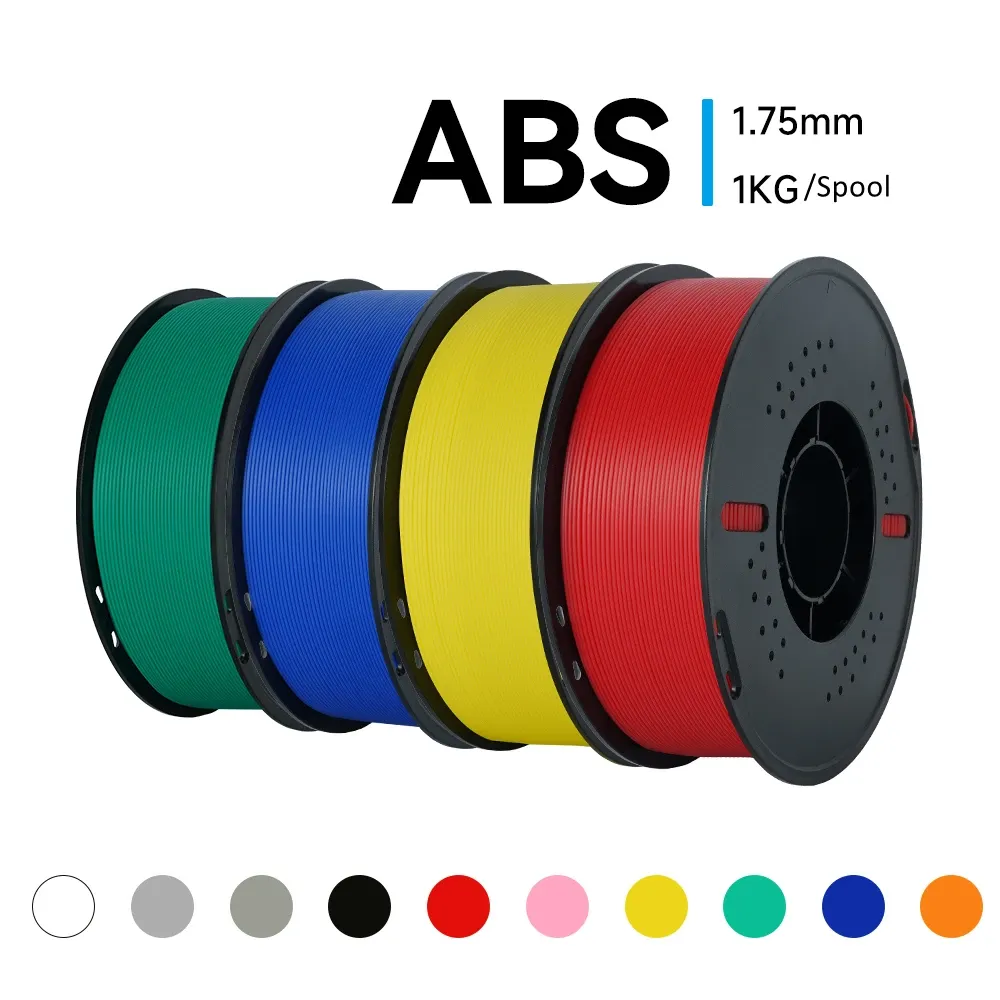 Filament ABS 5kg hohe Festigkeit Zähigkeit Schwarz Weiß
