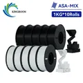 Filament ASA 1-10 kg Schlagfestigkeit für Outdoor-Teile – Farbe 10KG MIX B