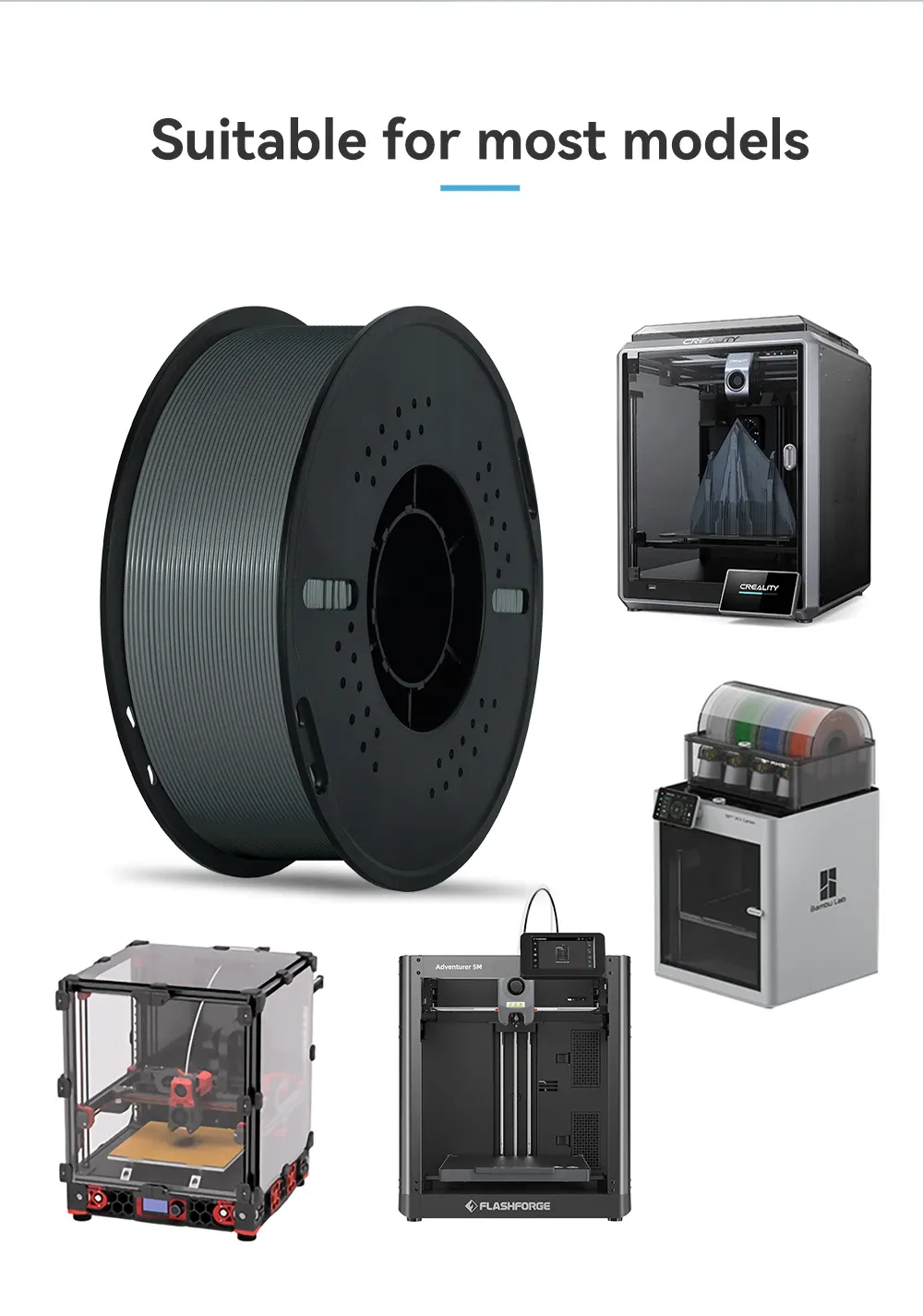 Filament ASA 1-10 kg Schlagfestigkeit für Outdoor-Teile