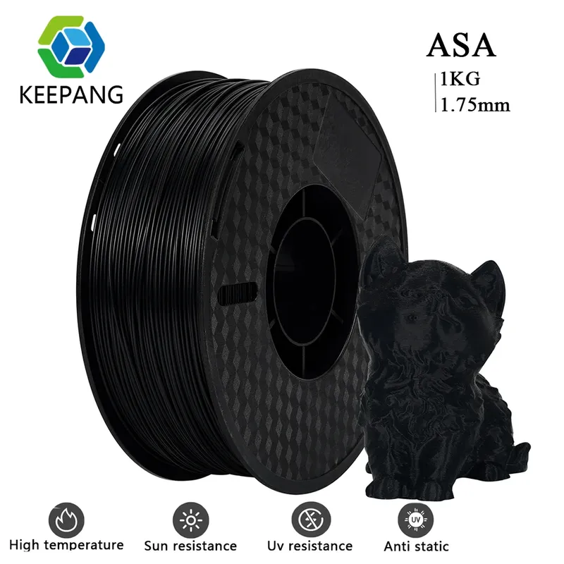 Filament ASA 1 kg UV/Regen/hitzebeständig für 3D-Drucker
