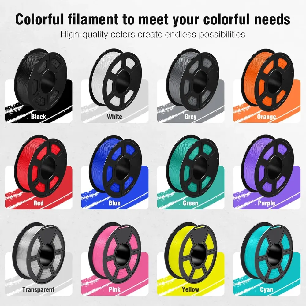 Filament ASA 1 kg UV/Regen/hitzebeständig für mechanische Teile