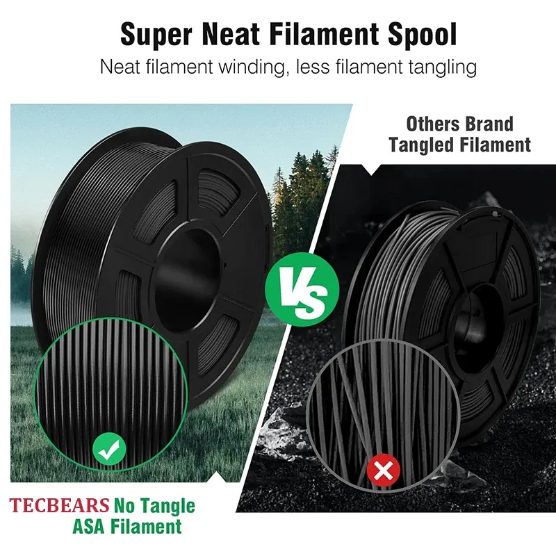 Filament ASA 5 kg UV-beständig wetterfest verzugsfrei