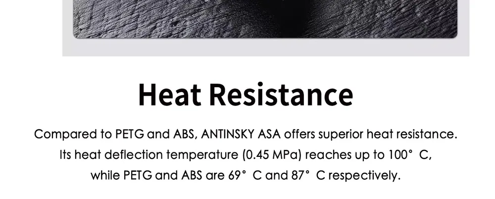 Filament ASA Carbonfaser 1 kg hohe Steifigkeit wetterfest