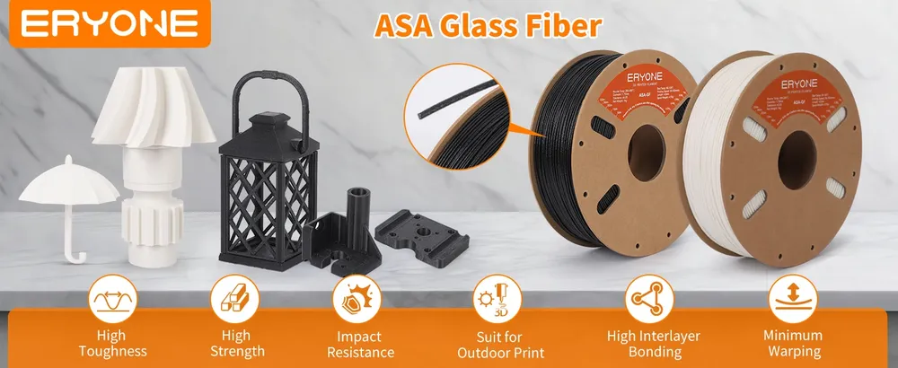 Filament ASA Faserverstärkt 3 kg hohe Steifigkeit