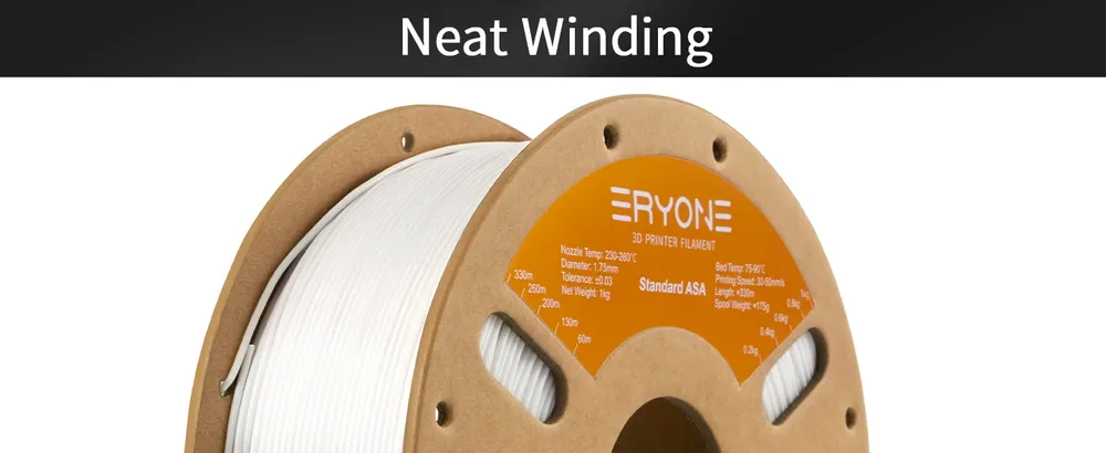 Filament ASA/HS-ASA 10 kg hitze-/UV-beständig