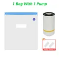 Filament-Aufbewahrungsbeutel Vakuum 5 bis 20 Stück – Farbe 1 Bag With 1 Pump