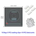 Filament-Aufbewahrungstasche mit Pumpe und Trockenmittel – Farbe 10pcs black bags