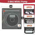 Filament-Aufbewahrungstasche Vakuum 5 bis 30 Stück – Farbe 5 BAG With1 Pump