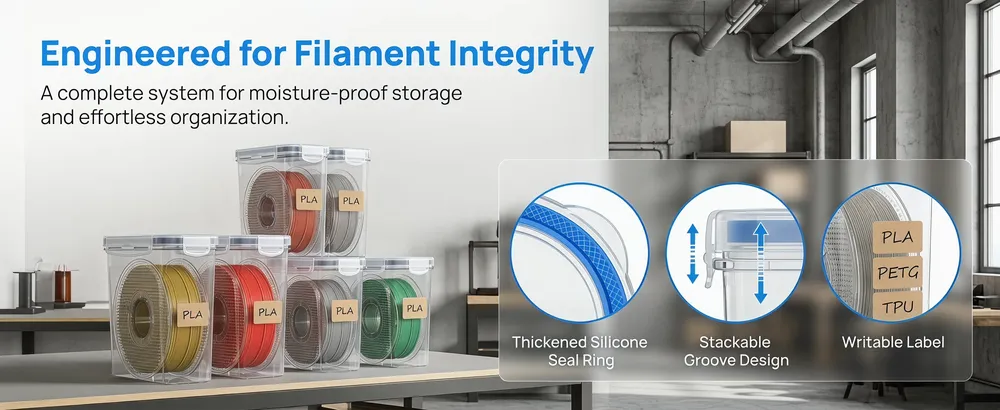 Filament Box Feuchtigkeitsdicht