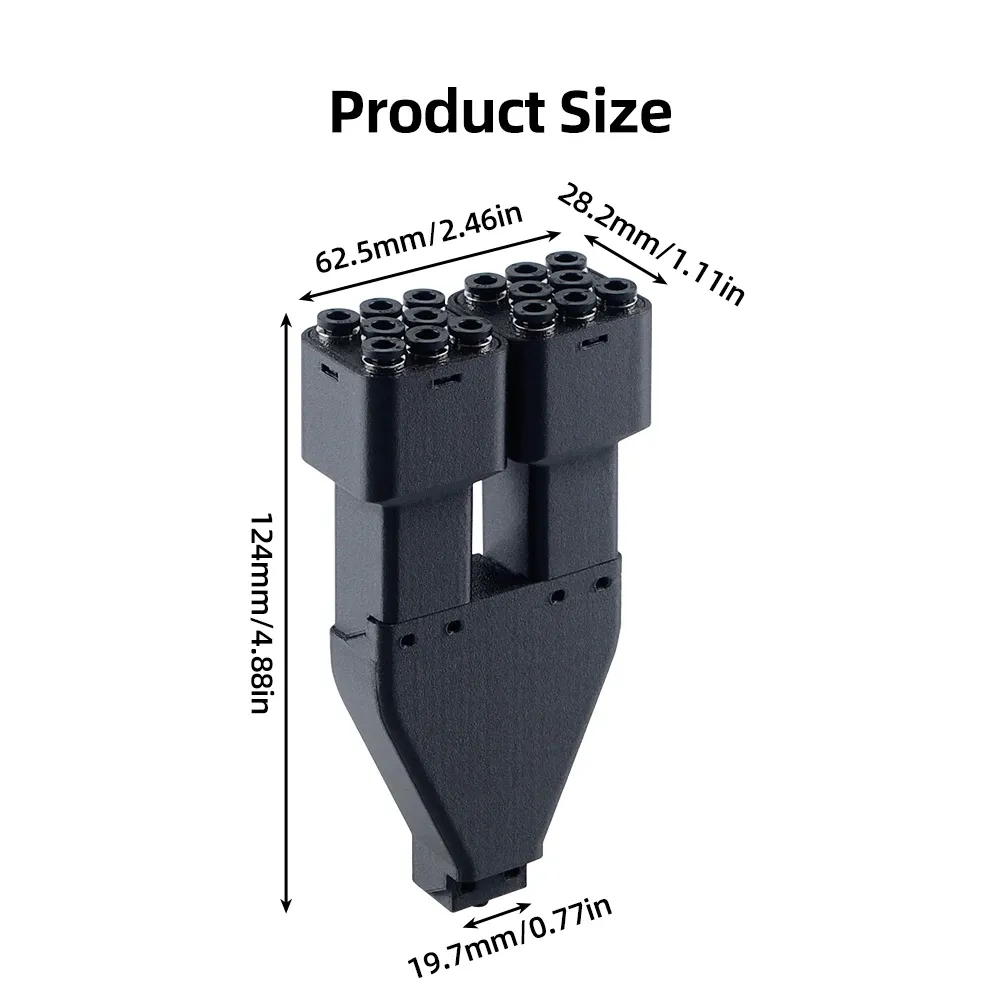 Filament-Hub für Anycubic 4 bis 16 Farben