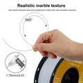 Filament Marmor PLA 1kg wie Marmor weißer Stein – 4