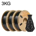 Filament PETG 1kg Standardqualität +/-0,03mm Toleranz – Color Black-3kg