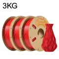 Filament PETG 1kg Standardqualität +/-0,03mm Toleranz – Color Red-3kg