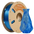 Filament PETG 1kg Standardqualität +/-0,03mm Toleranz – Color Trans Blue-1kg