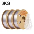Filament PETG 1kg Standardqualität +/-0,03mm Toleranz – Color Transparent-3kg