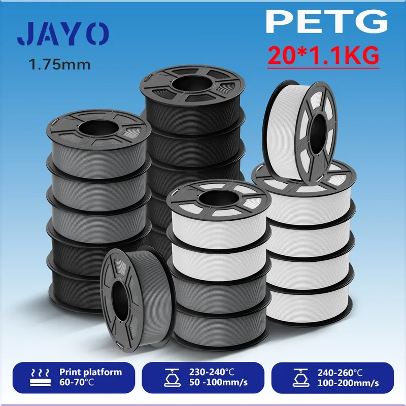 Filament PETG 20 Rollen 1,1kg/Rolle hochfest
