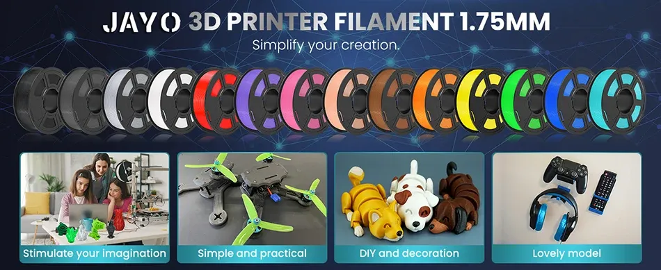 Filament PETG 20 Rollen 1,1kg/Rolle hochfest