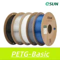 Filament PETG Basic 5kg Mischfarben wetterbeständig – Farbe BK-WT-GY-CR-CLB 5KG