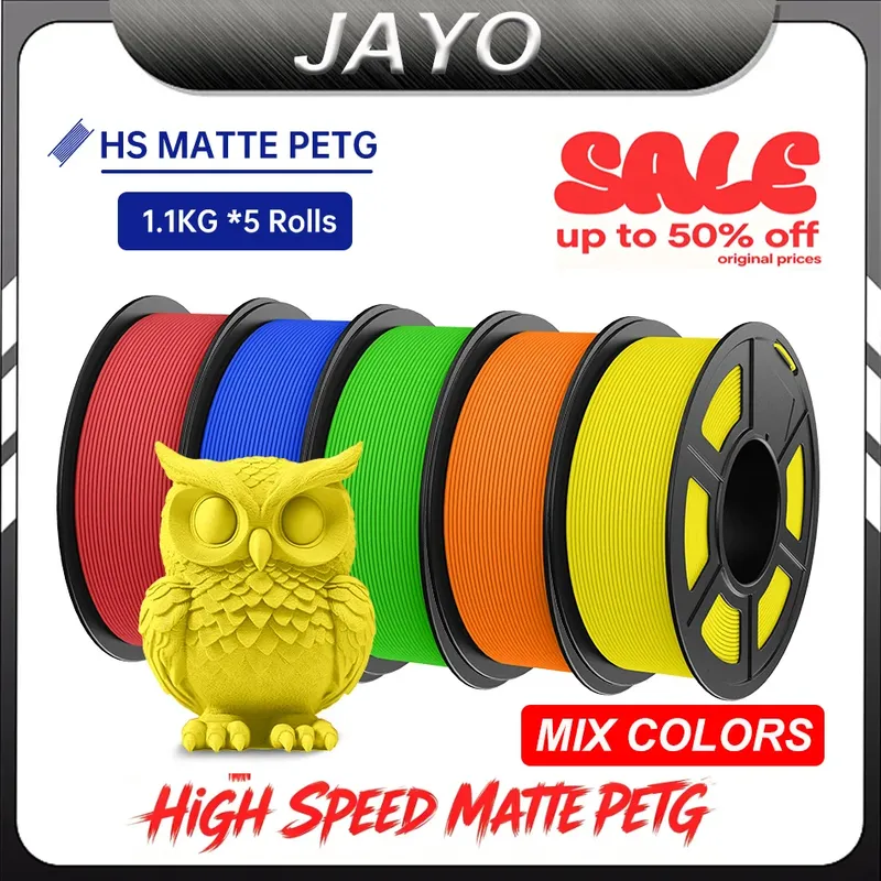 Filament PETG Hochgeschwindigkeit 5 Rollen DIY Geschenk
