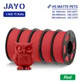 Filament PETG Hochgeschwindigkeit 5 Rollen DIY Geschenk – Farbe HSMPETG 5Red
