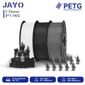 Filament PETG Klar 3,3kg hochfest blasenfrei – Farbe PETG-BKWTGY