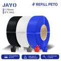 Filament PETG Klar 3,3kg hochfest blasenfrei – Farbe Refill PETG-BKWTBL